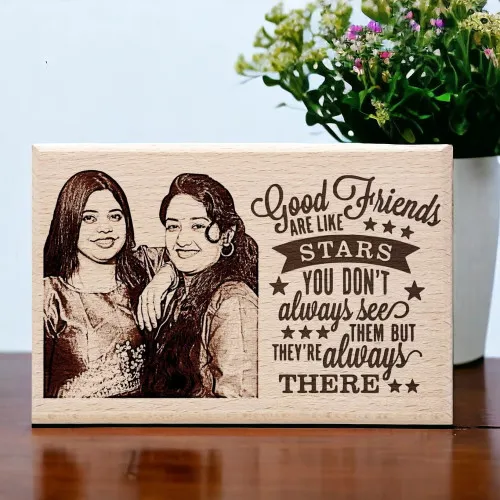 Personalized Photo Plaque Friendship