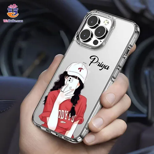 Customized Back Case For Girl With iPhone