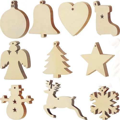 Blank Snowflake, Dear, Tree for Christmas