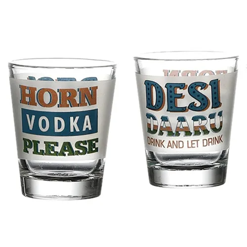 Personalized Vodka/Tequila Shorts Glass