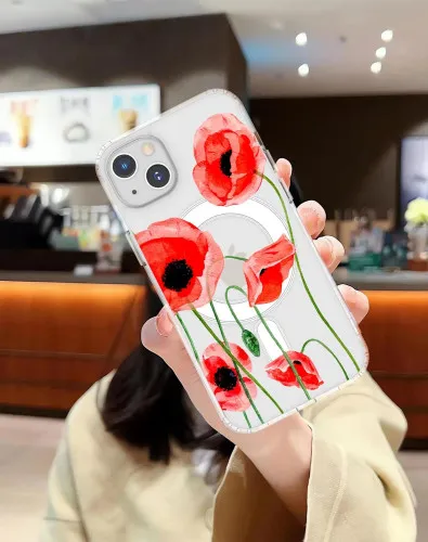 Red Poppy Case design