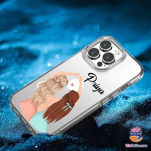 Customized Back Case For Girl Besties/Best friend