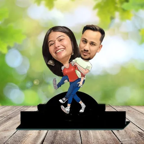 Couple Caricature Standy