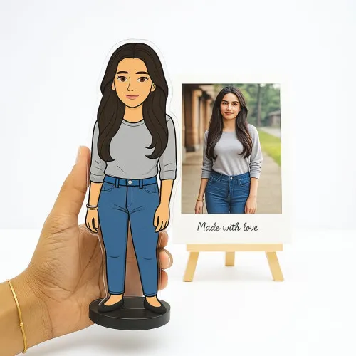 Cartoon Miniature Minify Art Standee