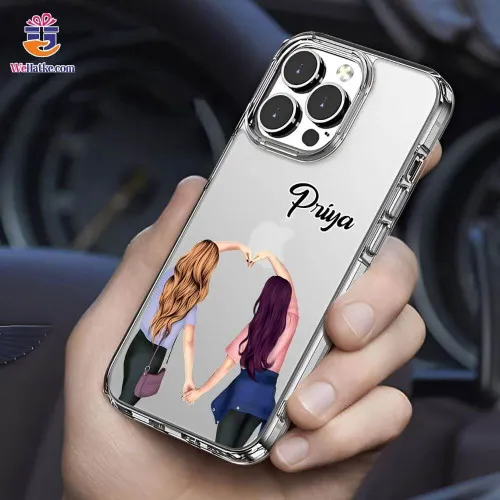 Customized Back Case For Girl Bestie / Best Friend